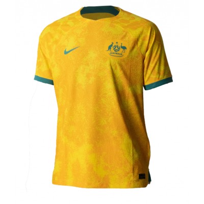 Pánský Fotbalový dres Austrálie MS 2022 Domácí Krátký Rukáv